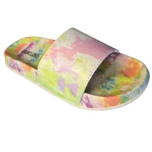 Muk Luks Pool Party Women's Tie-Dye Slide Sandals -
